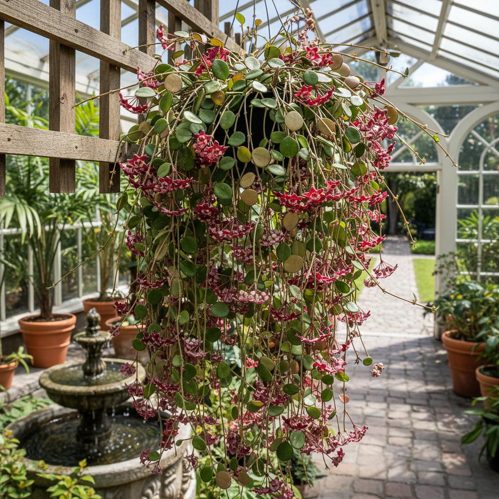 Hoya 'Red Buttons' (Hoya pubicalyx 'Red Buttons')