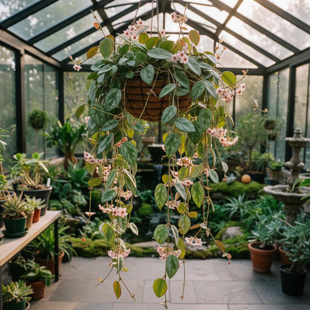 Burtoniae-ähnliche Wachsblume (Hoya sp. aff. burtoniae)