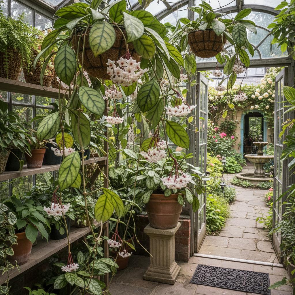 Hoya a foglie grandi (Hoya macrophylla)