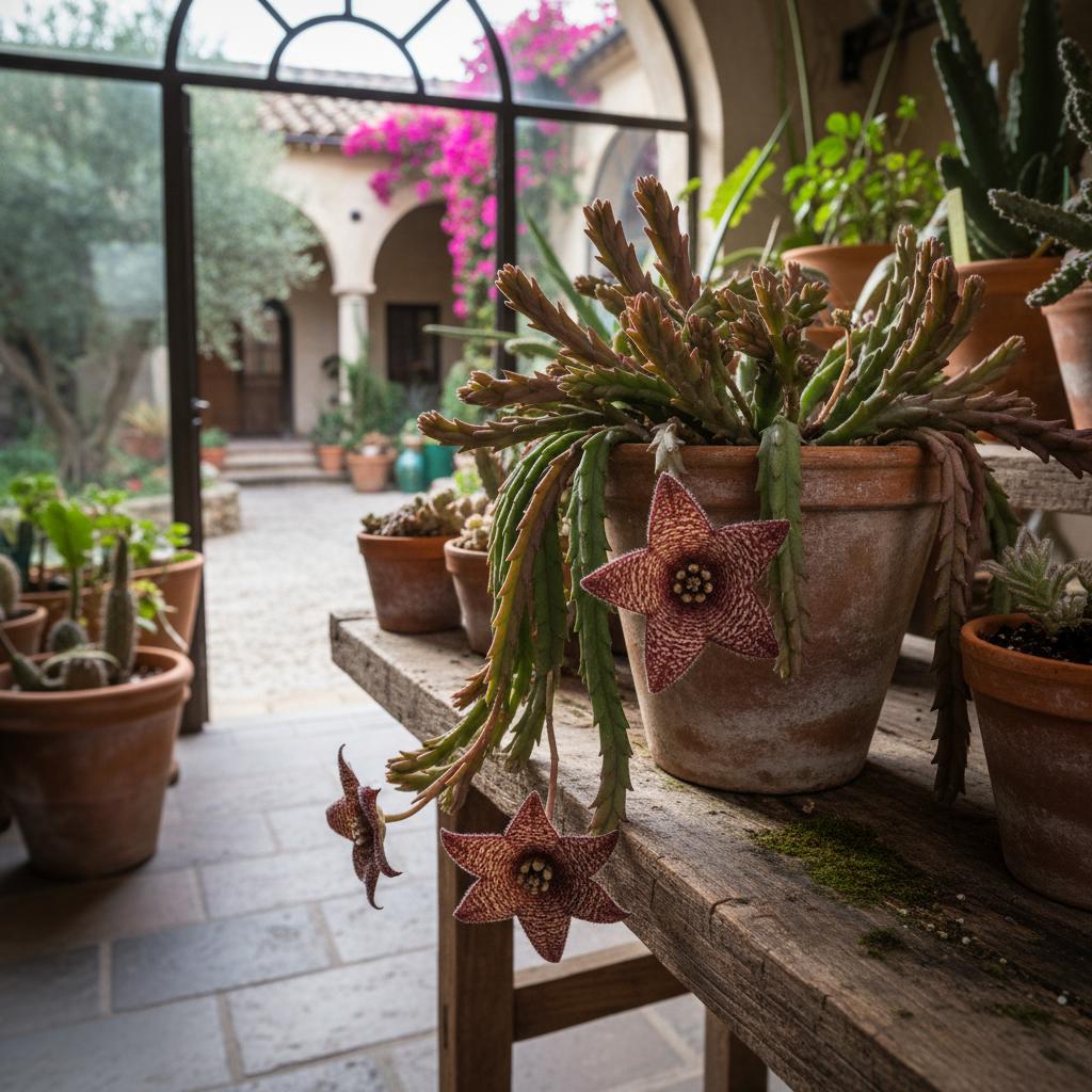 Huernia (Pianta Stella) (Huernia schneideriana)