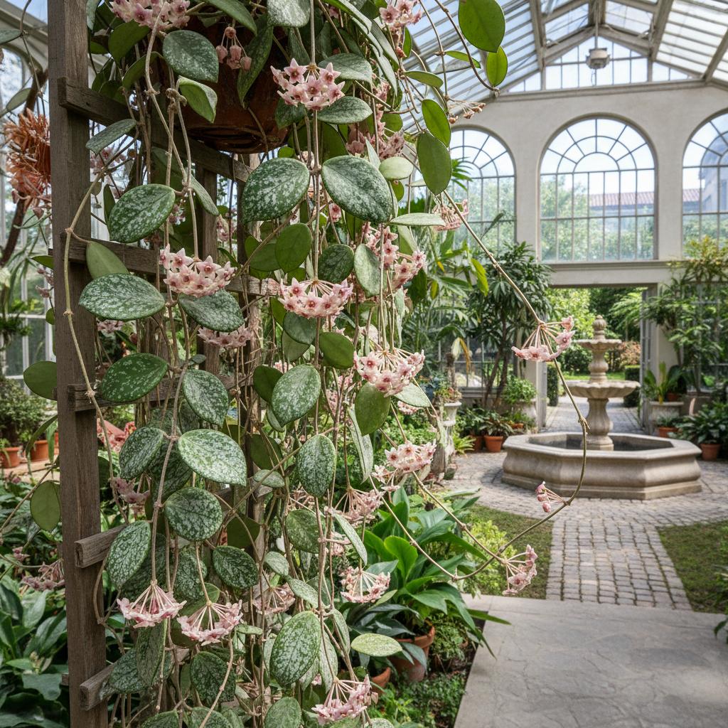 Hoya a foglie rotonde (Hoya obovata)