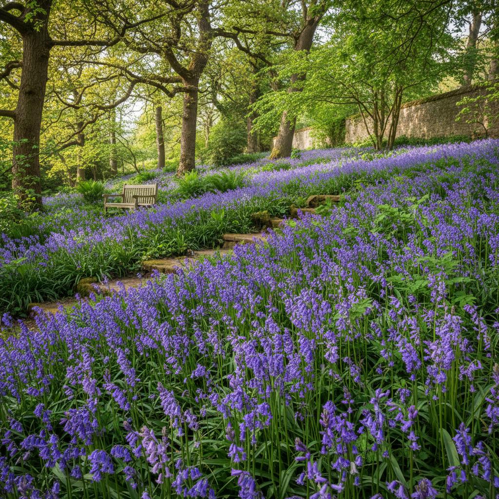 Campanella azzurra inglese (Campanella selvatica) (Hyacinthoides non-scripta)