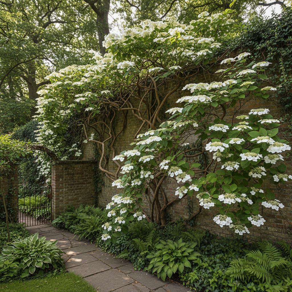 Hydrangea rampicante (Gortenziella) (Hydrangea anomala ssp. petiolaris)