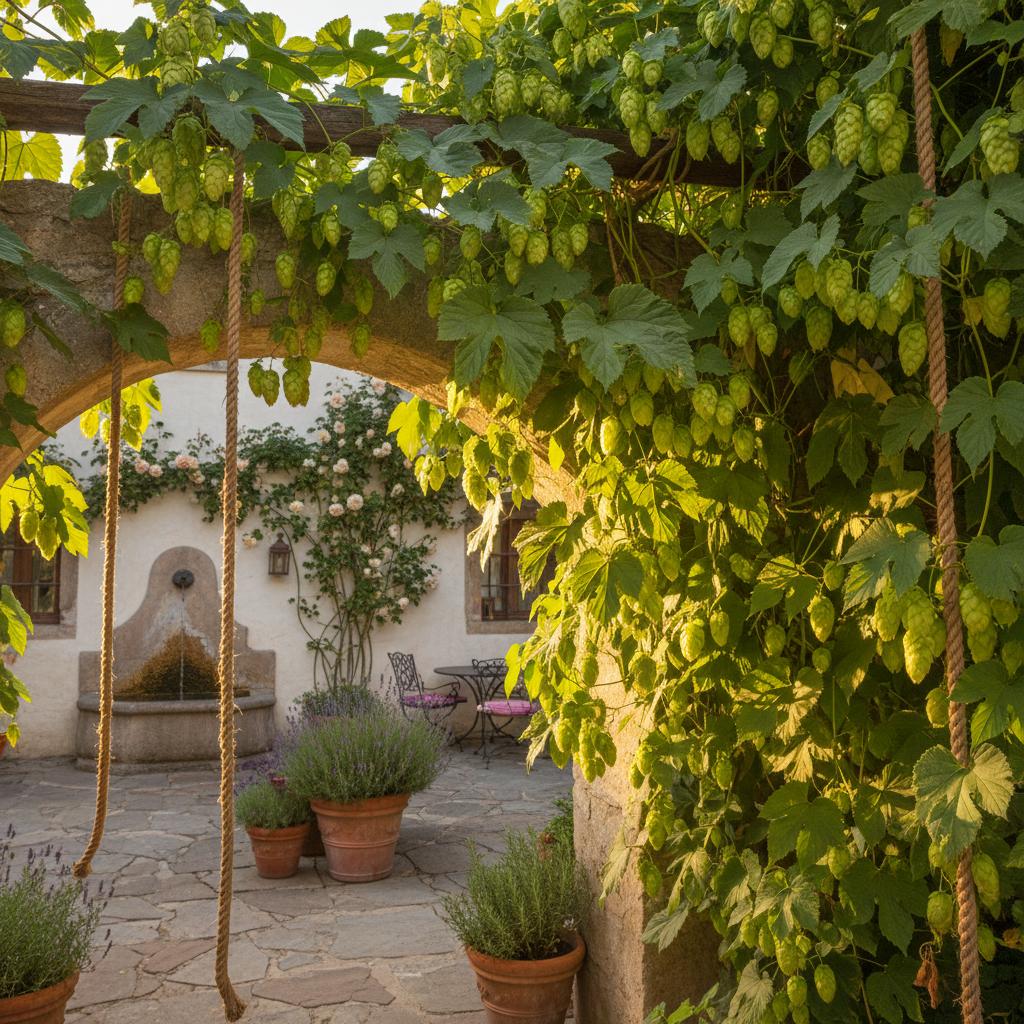 Luppolo (Humulus lupulus)