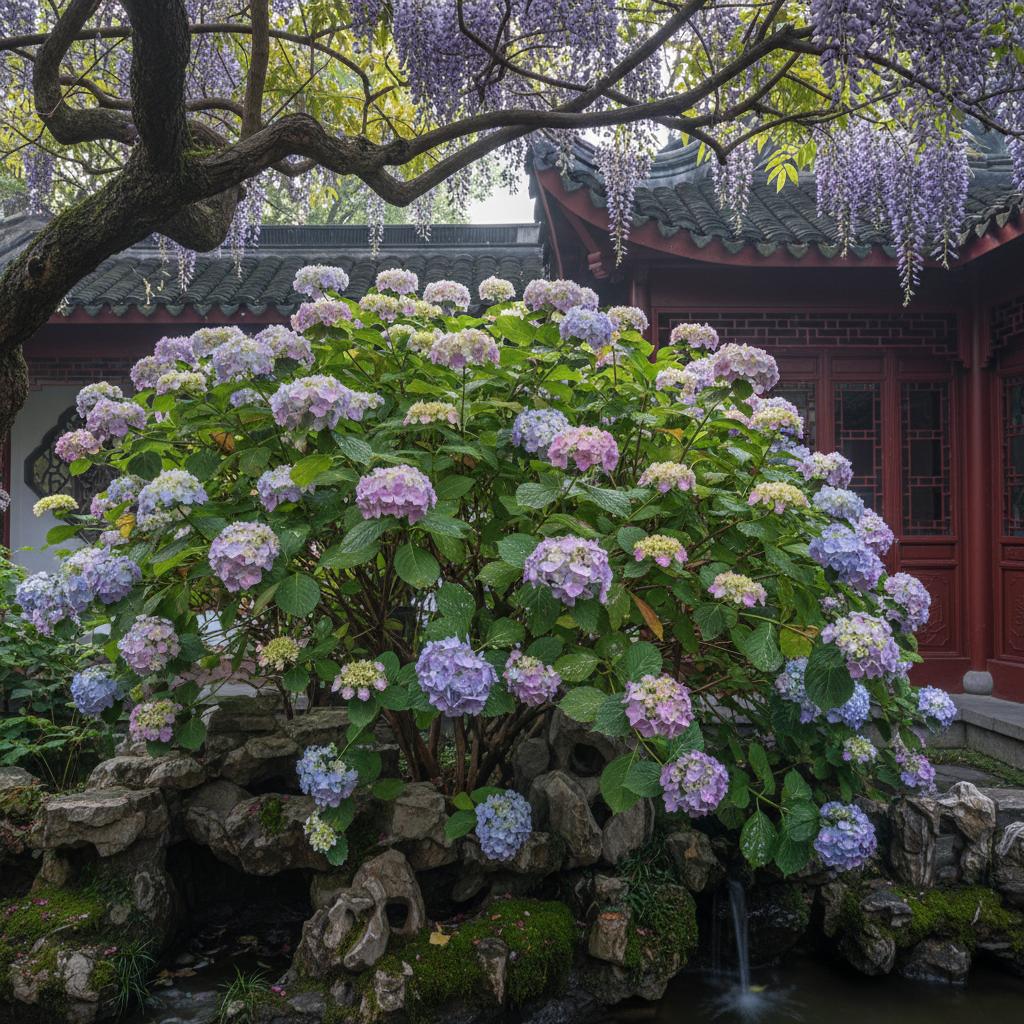 Ortensia cinese (Hydrangea chinensis)
