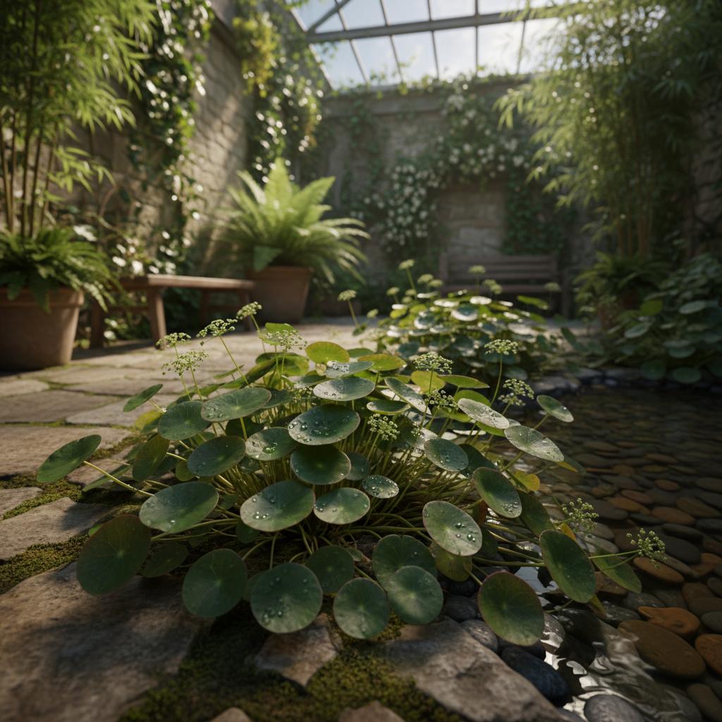 Erba della moneta (Hydrocotyle vulgaris)