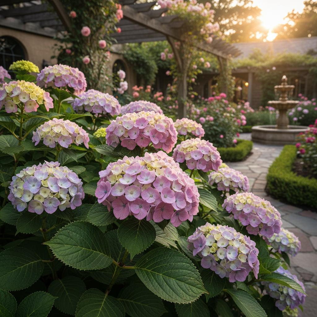 Ortensia 'Bailmer' (Endless Summer) (Hydrangea macrophylla 'Bailmer')