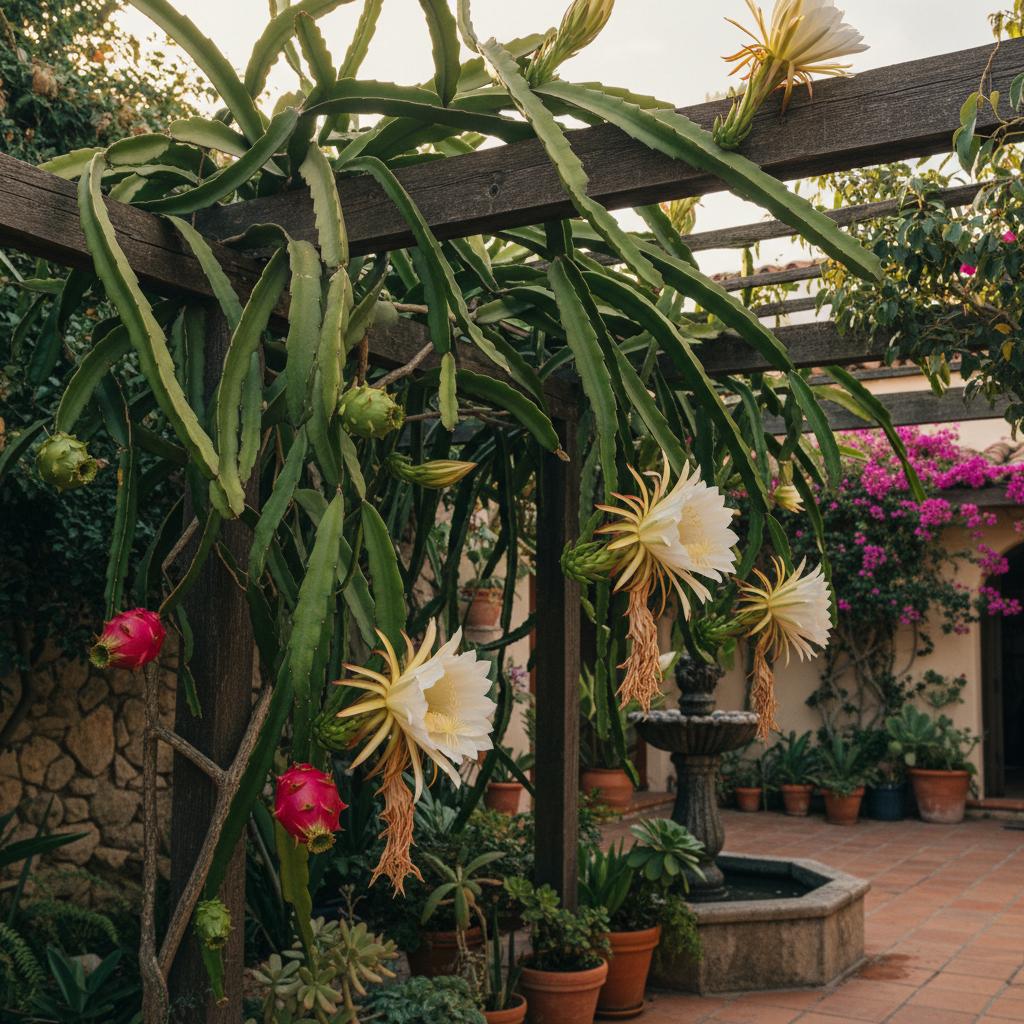Pitahaya rossa (Cactus della pitahaya rossa) (Hylocereus costaricensis)