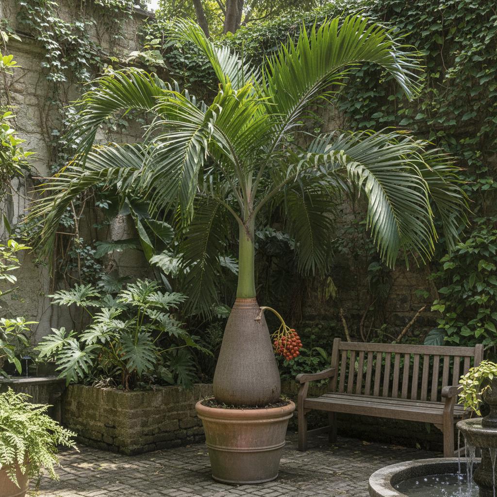 Palma fuso (Hyophorbe verschaffeltii)