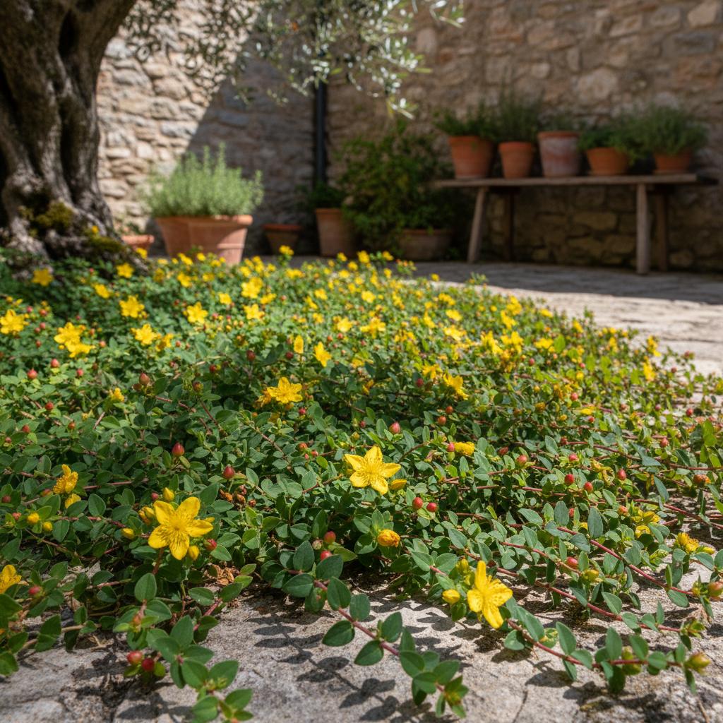 Iperico strisciante (Hypericum humifusum)