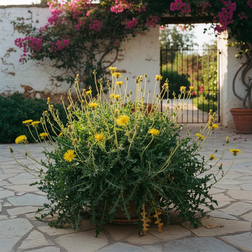 Dente di leone ruvido (Hyoseris scabra)