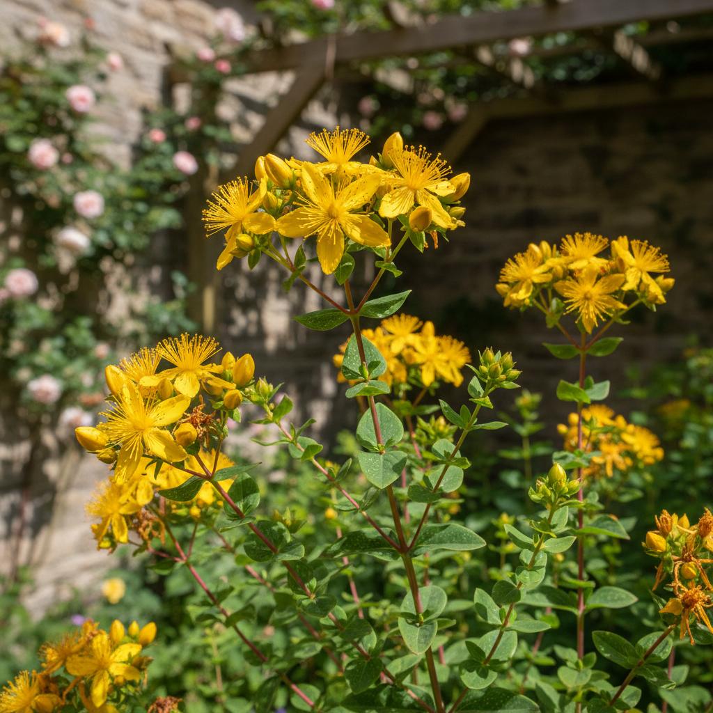 Iperico perforato (Erba di San Giovanni) (Hypericum perforatum)