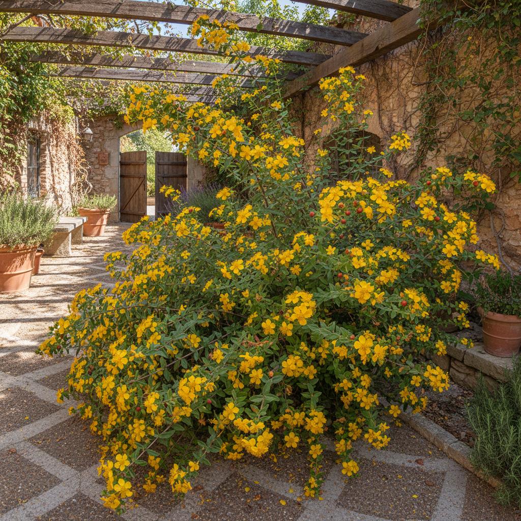 Iperico a foglie di linaria (Hypericum linariifolium)