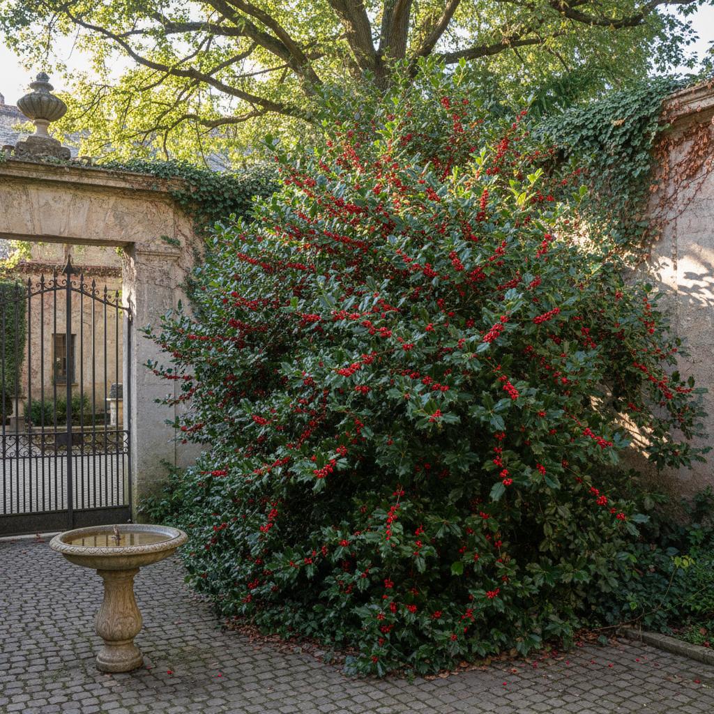 Horn-Stechpalme (Ilex cornuta)