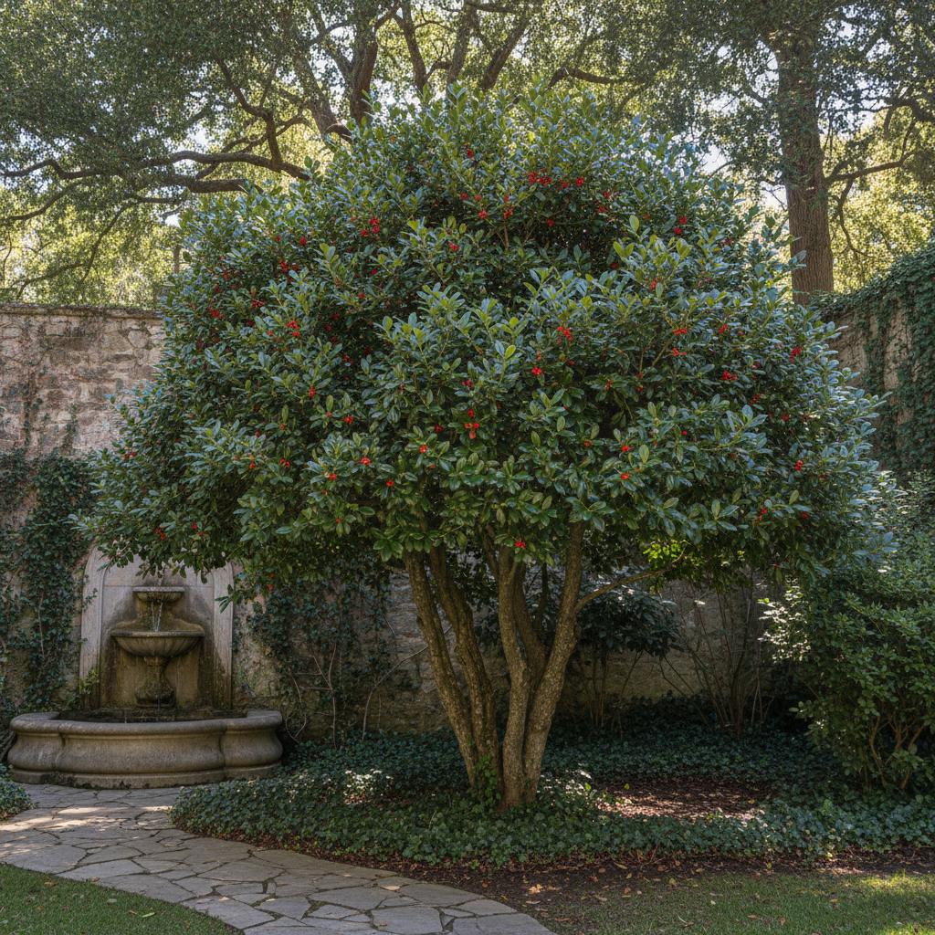 Gallbeere-Eberesche (Ilex coriacea)