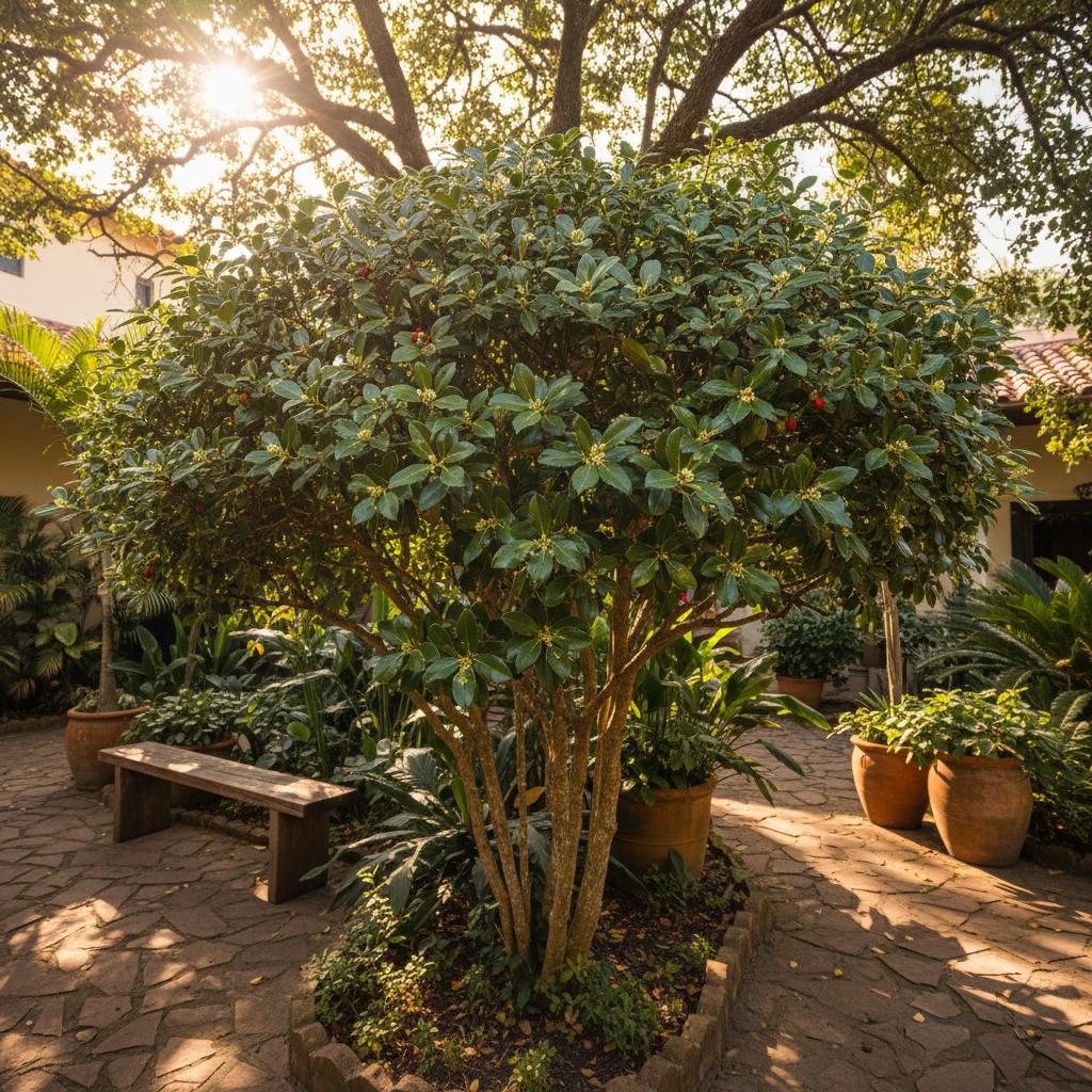 Yerba-Mate-Pflanze (Ilex paraguariensis)