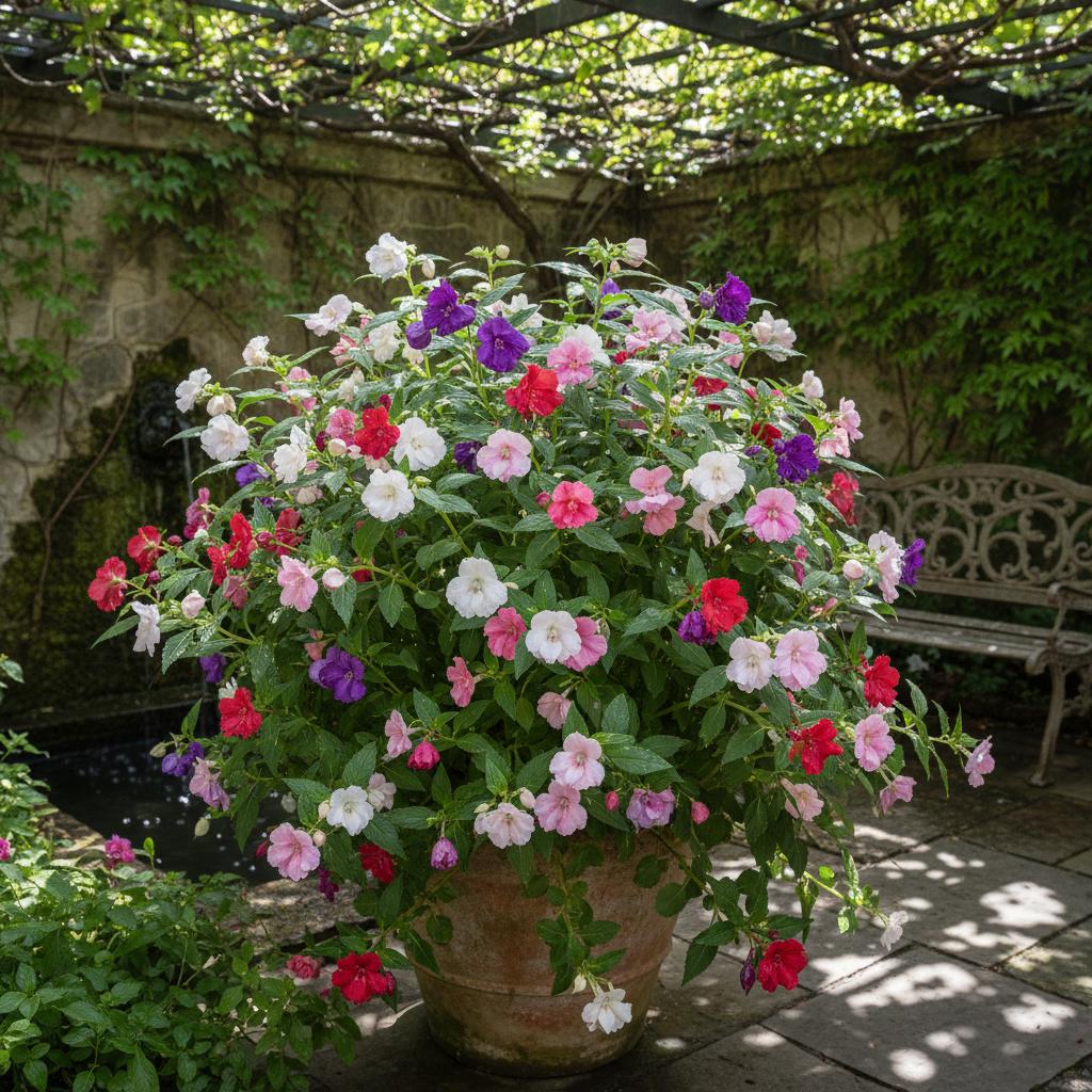 Springkraut (Impatiens balsamina)