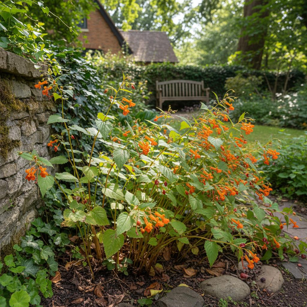 Gelbes Springkraut (Impatiens capensis)