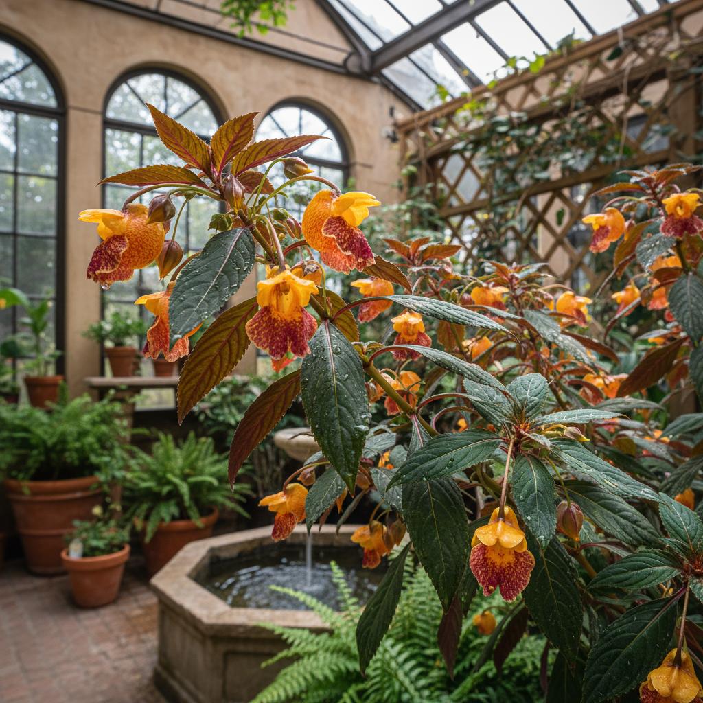 Königliches Springkraut (Impatiens niamniamensis)