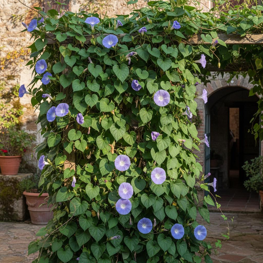 Blaue Prunkwinde (Ipomoea indica)