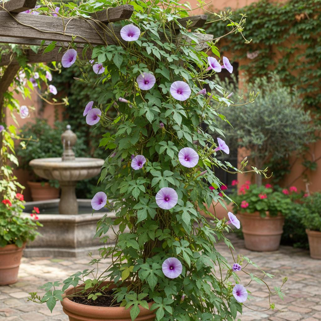 Kaukasische Prunkwinde (Ipomoea cairica)