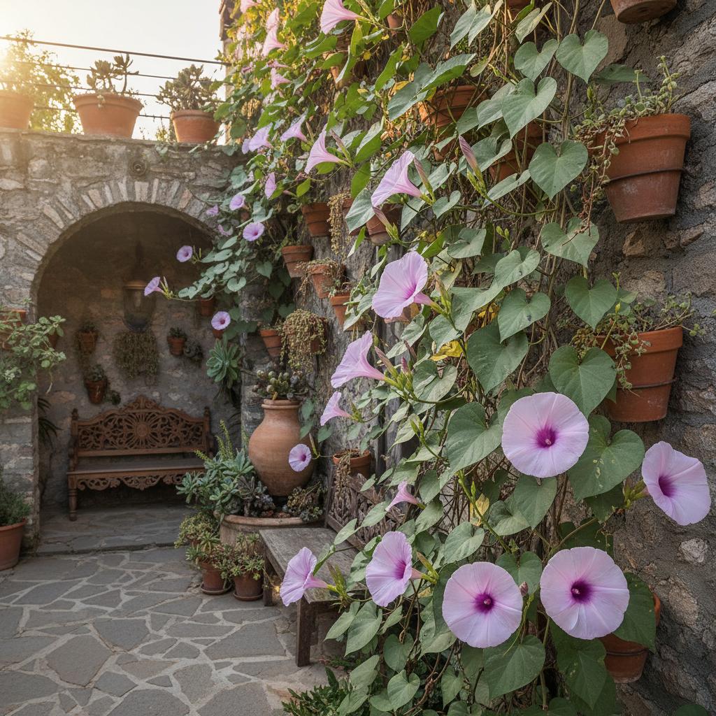 Busch-Winde (Ipomoea carnea)