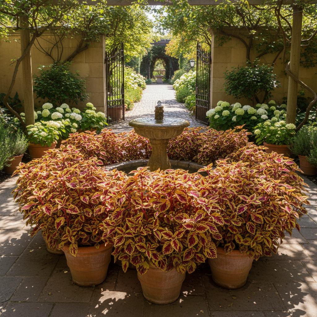 Blutnetzkraut 'Panaché de Bailly' (Iresine herbstii 'Aureoreticulata' Achyranthes 'Panaché de Bailly')