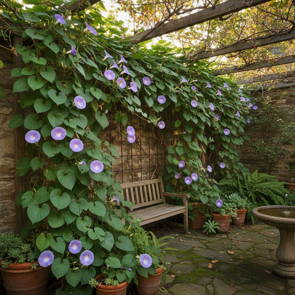 Drei-lappige Prunkwinde (Ipomoea cordatotriloba)