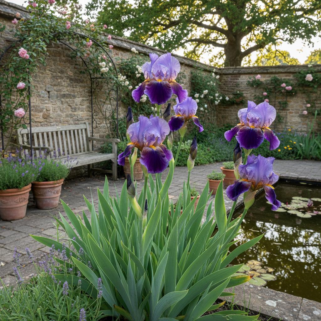 Deutsche Schwertlilie (Iris germanica)