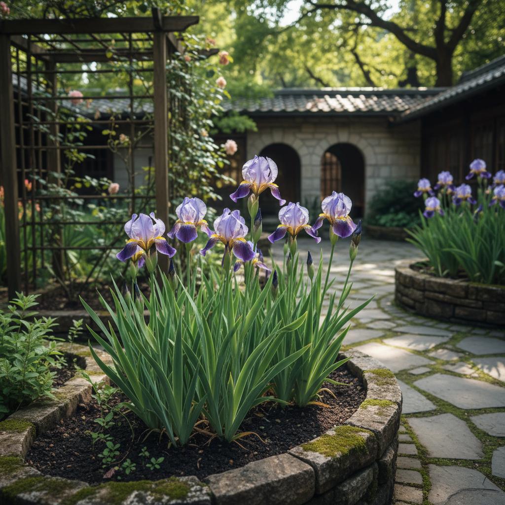 Schwertlilie (Iris spp.)