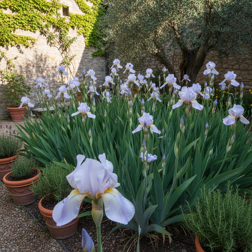 Dalmatiner Schwertlilie (Iris pallida)
