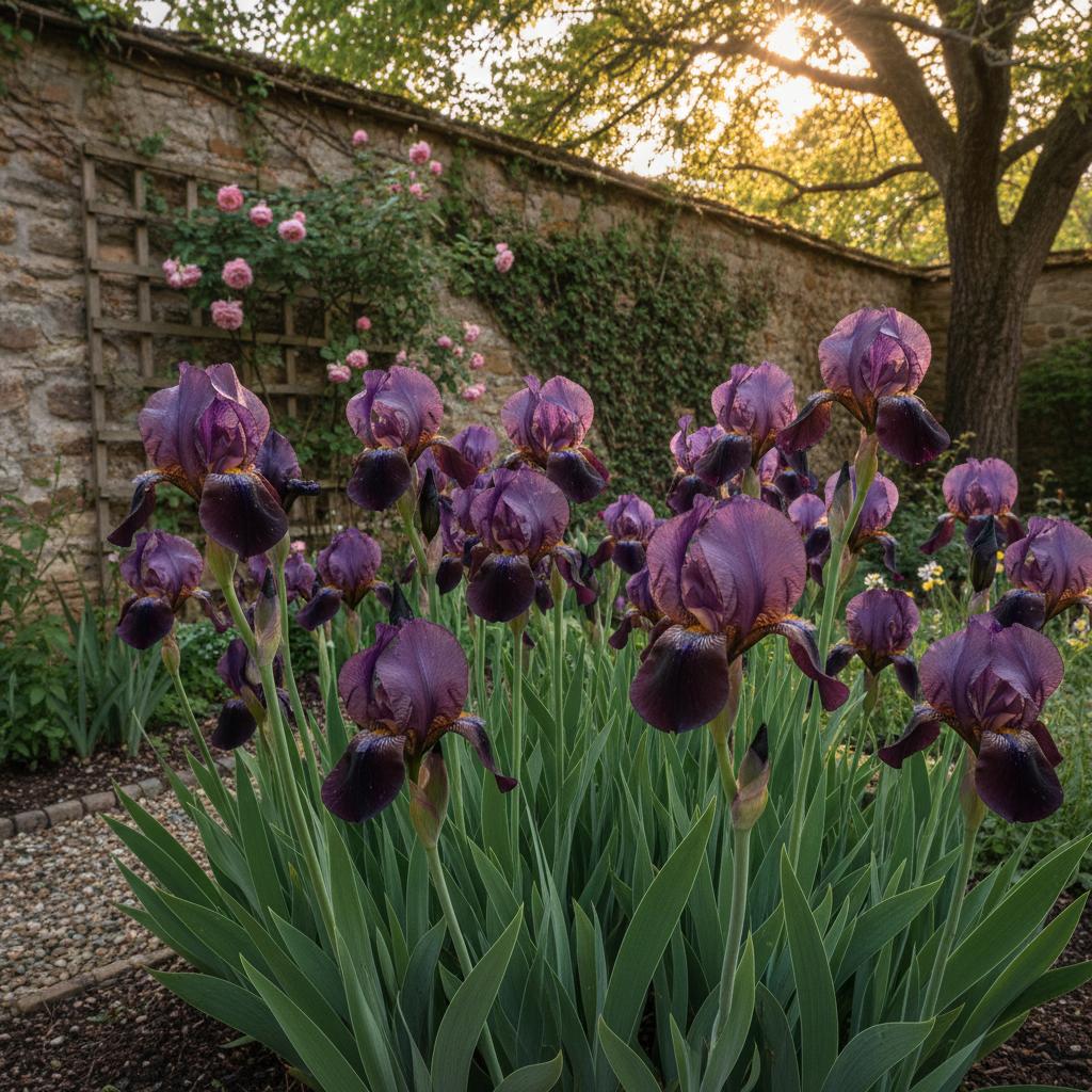 Schwarze Schwertlilie (Iris nigricans)