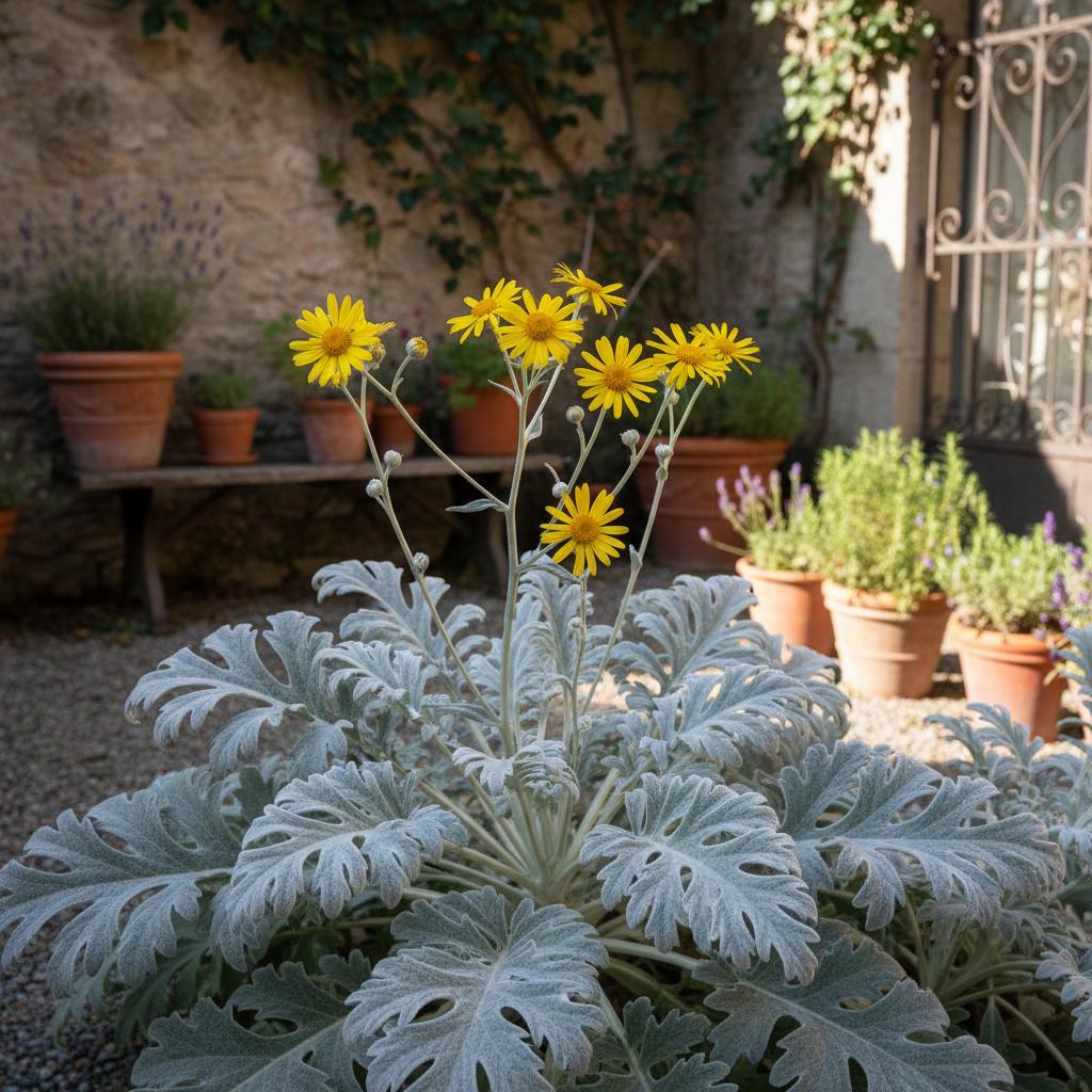 Jacobaea incana (Senecio incano) (Jacobaea incana)