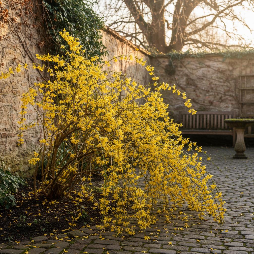 Gelsomino d'inverno (Jasminum nudiflorum)