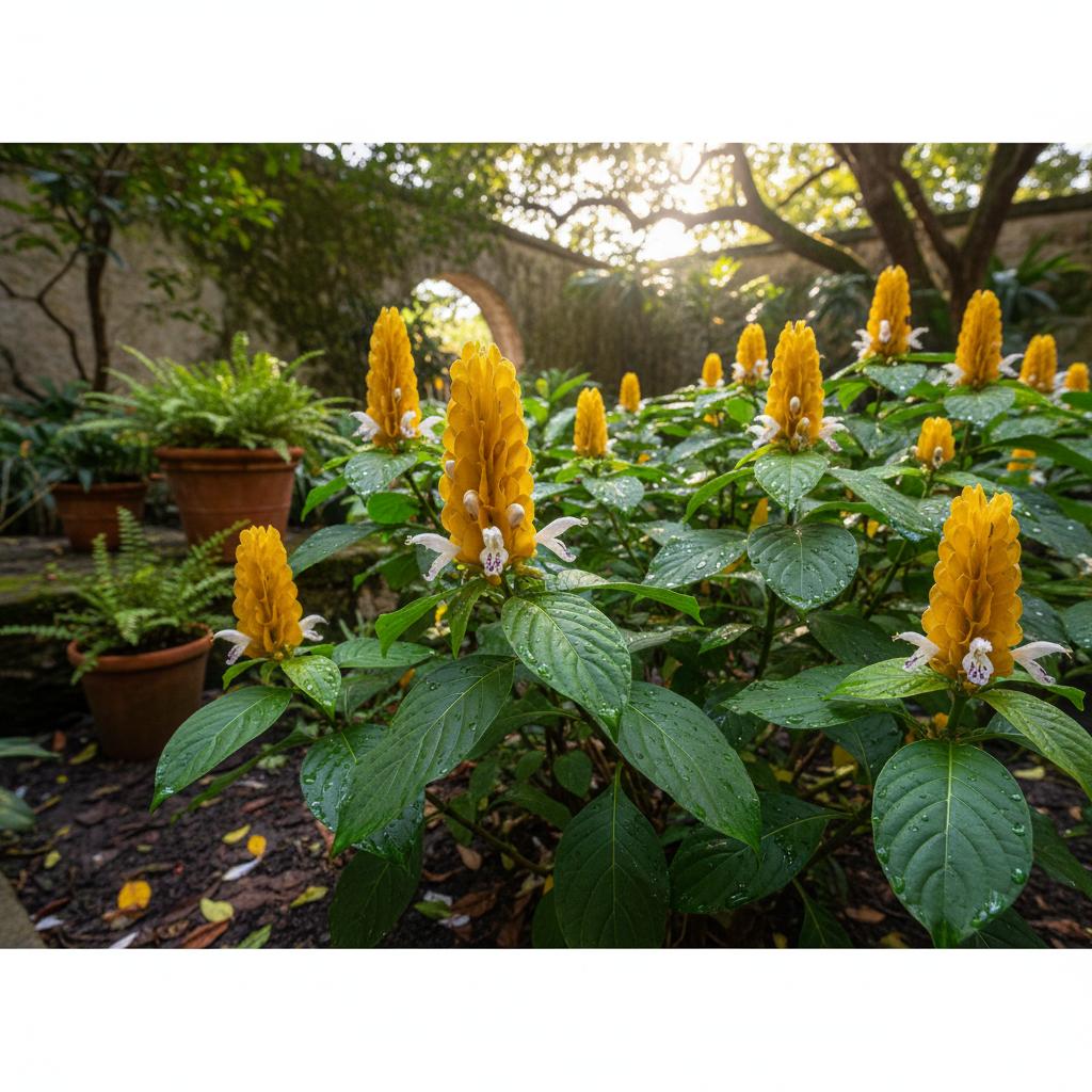 Justizia dorata (Justicia aurea)