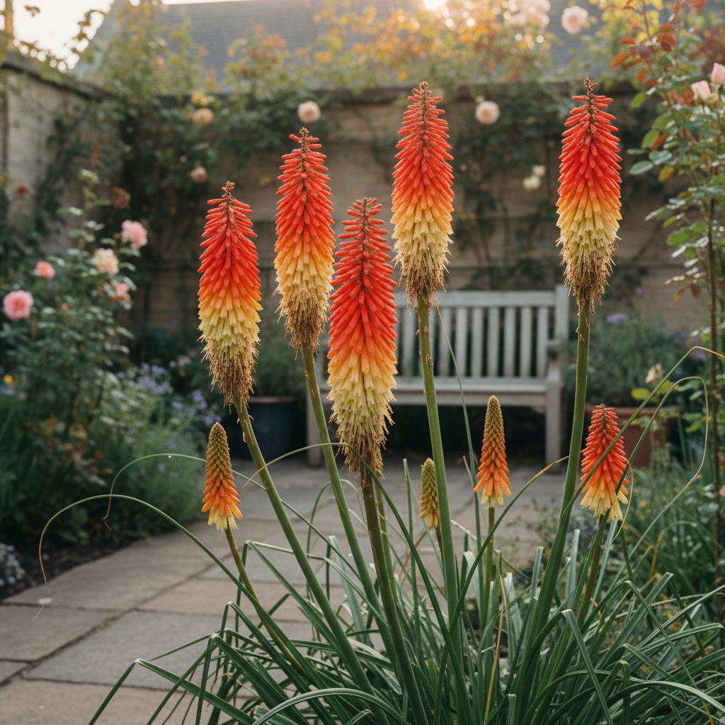 Fackellilie (Kniphofia uvaria)