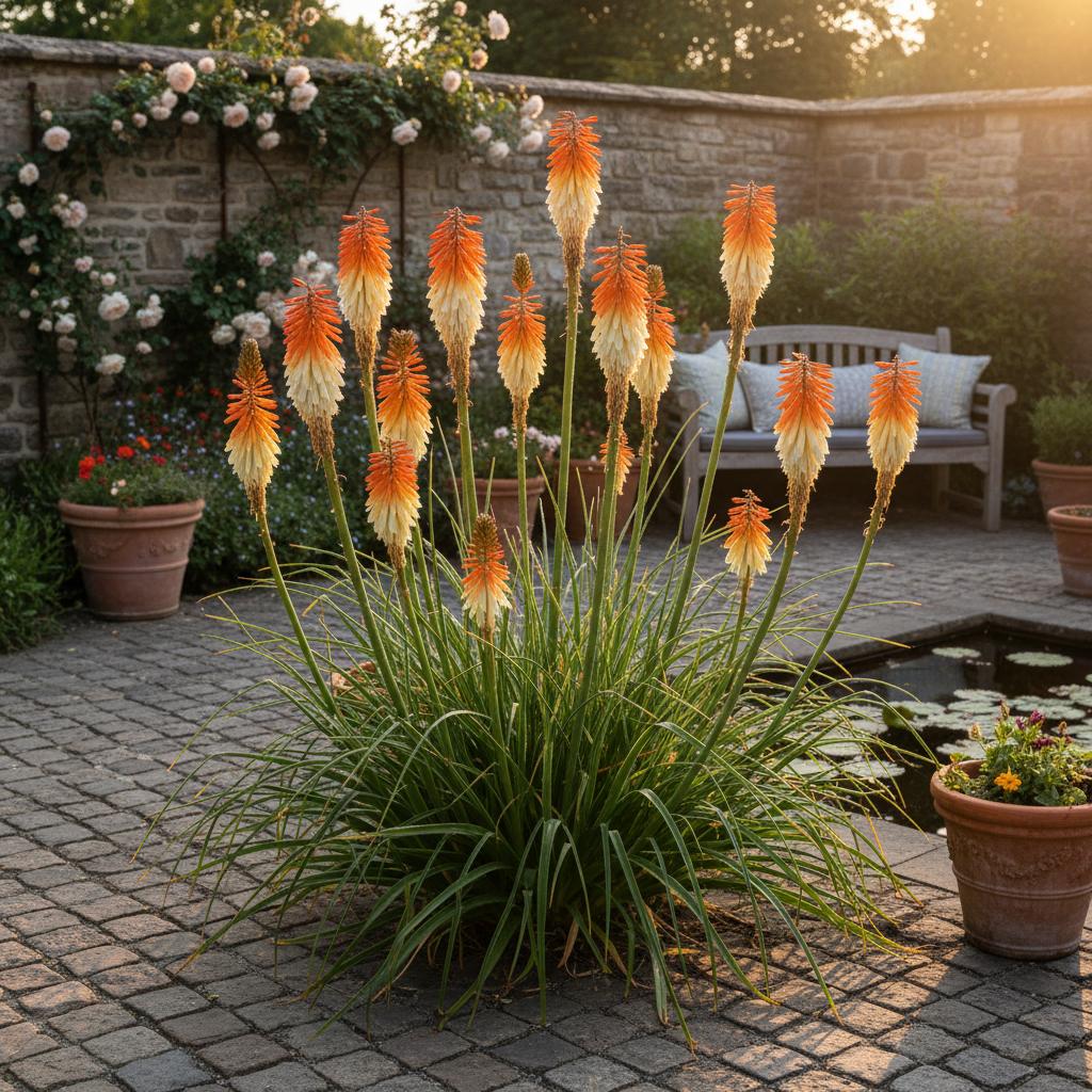 Fackellilie 'Lady Luck' (Kniphofia 'Lady Luck')