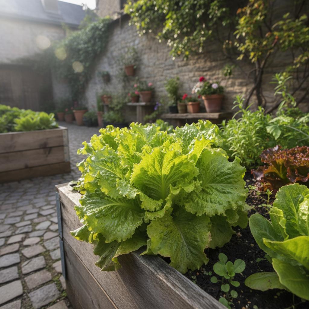 Lattichsalat (Salat) (Lactuca sativa)