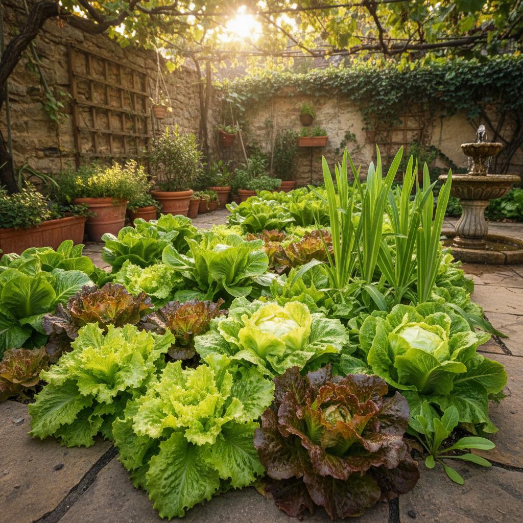 生菜 (Lactuca sativa)