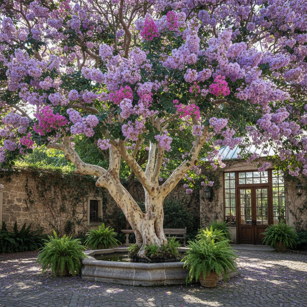Königin-Lagerstroemie (Lagerstroemia speciosa)