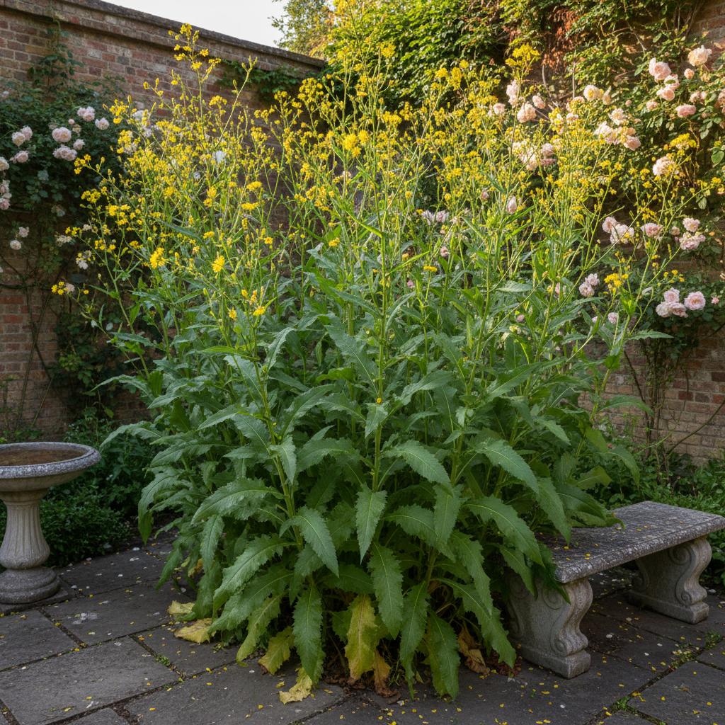 Kanadischer Wildlattich (Lactuca canadensis)