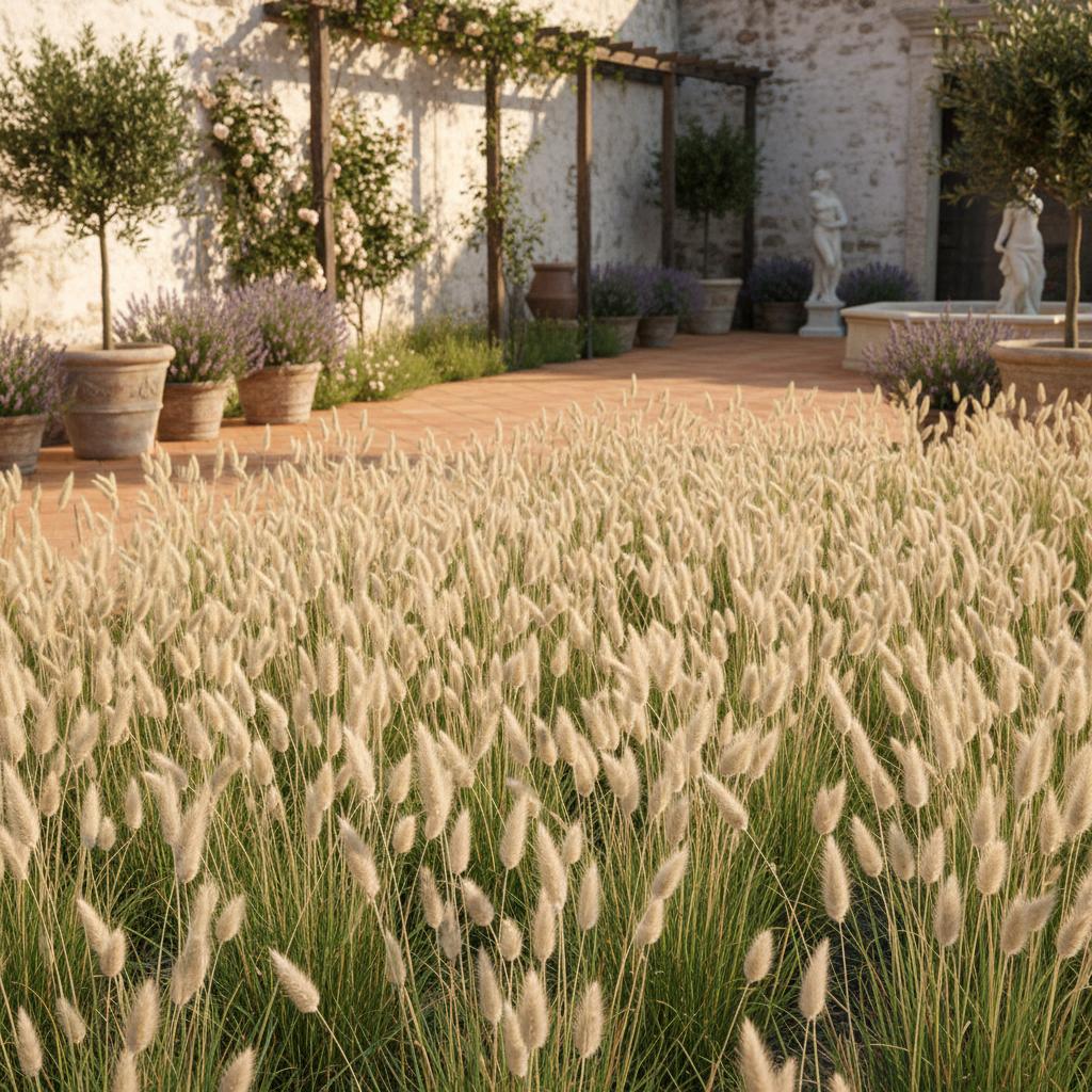 兔尾草 (Lagurus ovatus)