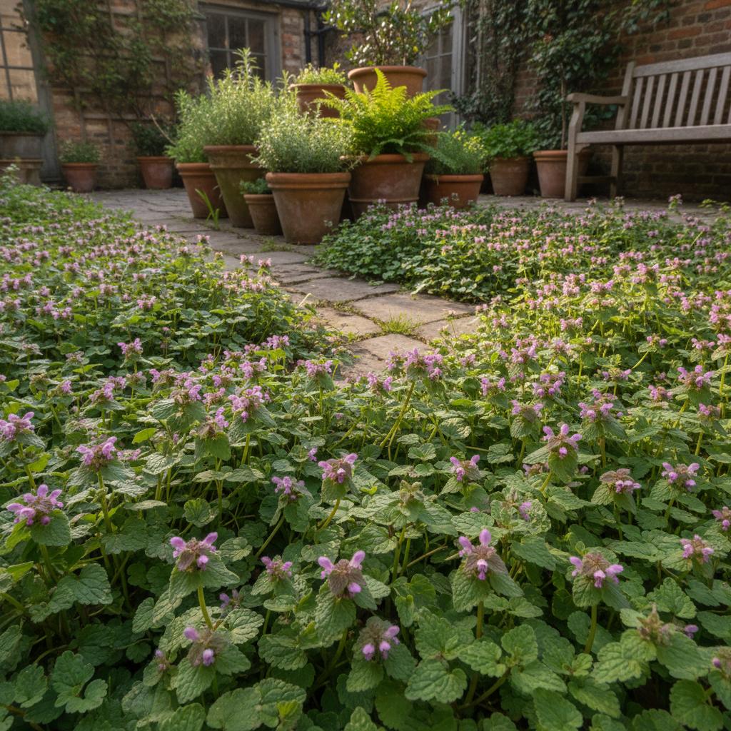 Gewöhnlicher Hohlstängel-Taubnessel (Lamium amplexicaule)