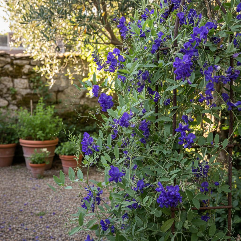 Himmelblaue Platterbse (Lathyrus azureus)