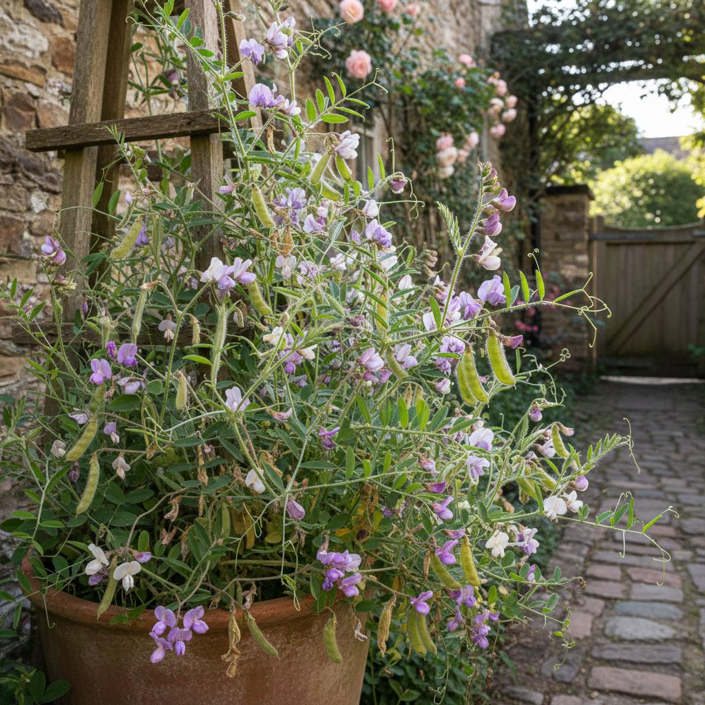 Behaarter Platterbsenwicke (Lathyrus hirsutus)