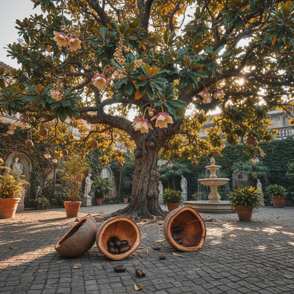 Kanonenkugelbaum (Lecythis persistens)