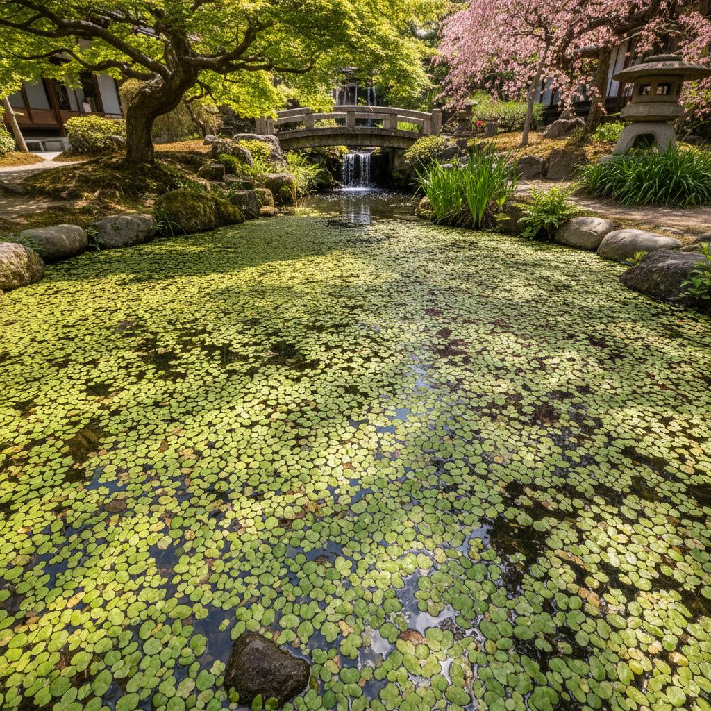 Dreifurchen-Entengrütze (Lemna trisulca)