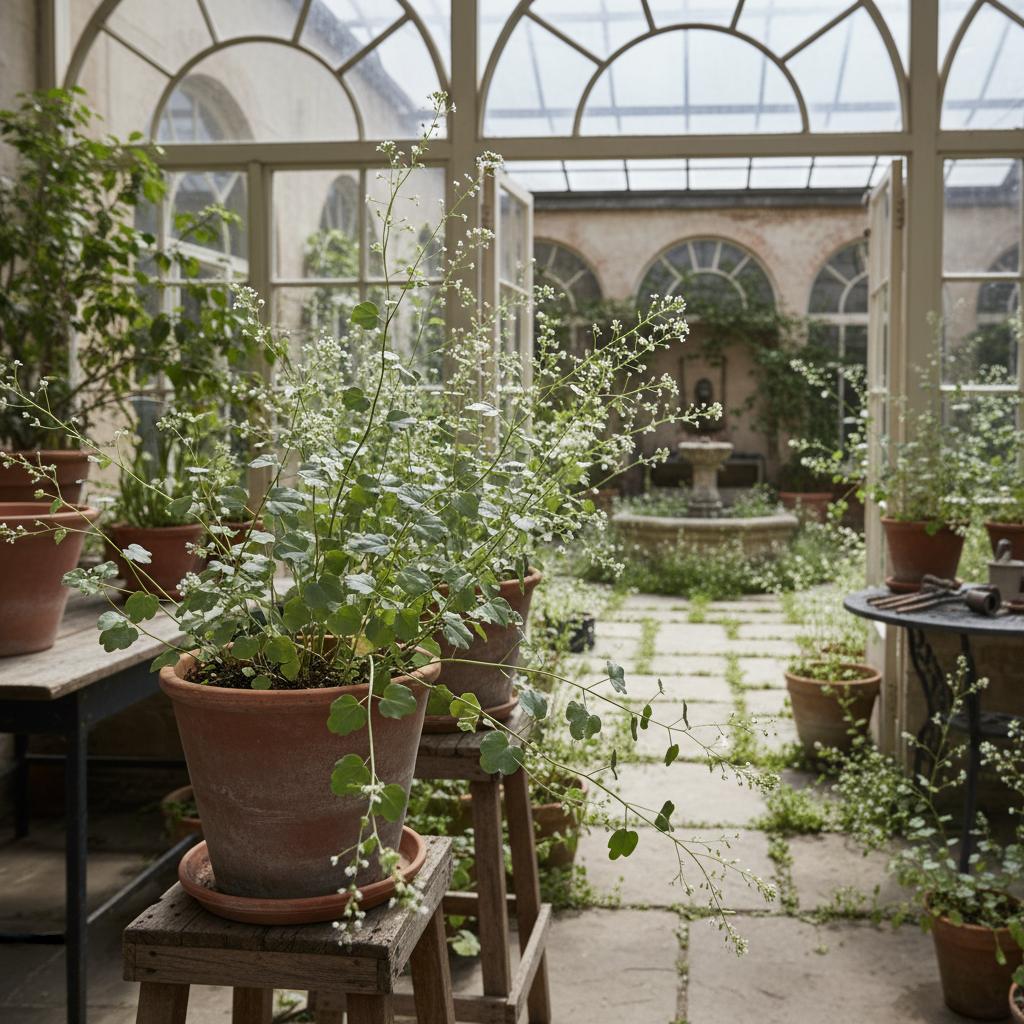 Durchwachsende Kresse (Lepidium perfoliatum)