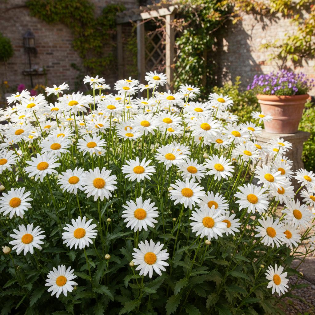 Shasta-Gänseblümchen (Leucanthemum maximum)