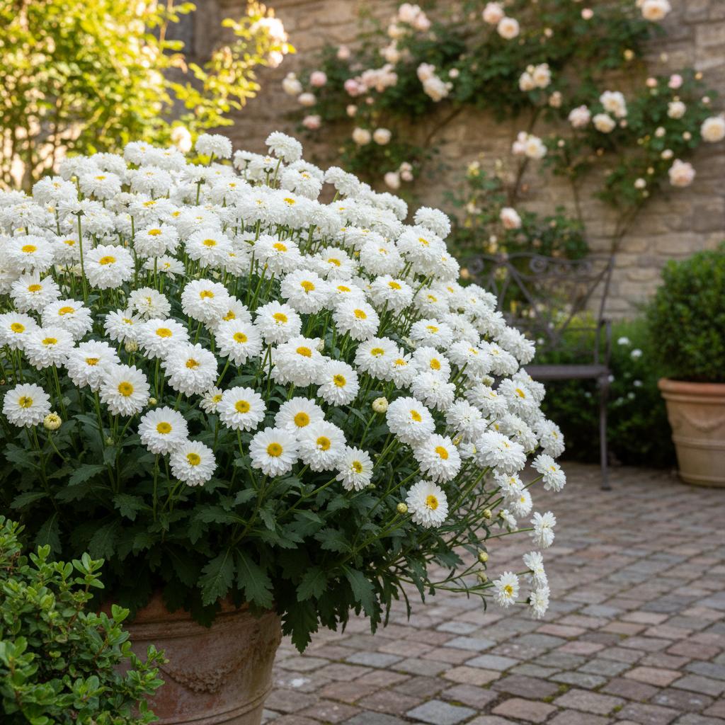 Brautstrauß-Margerite (Leucanthemum 'Bridal Bouquet')